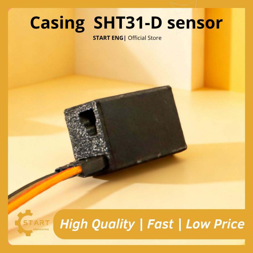 SHT31-D ปลอกเซ็นเซอร์อุณหภูมิและความชื้น | กล่องเซ็นเซอร์พิมพ์ 3ง พรีเมี่ยม | Arduino IoT กําหนดเอง