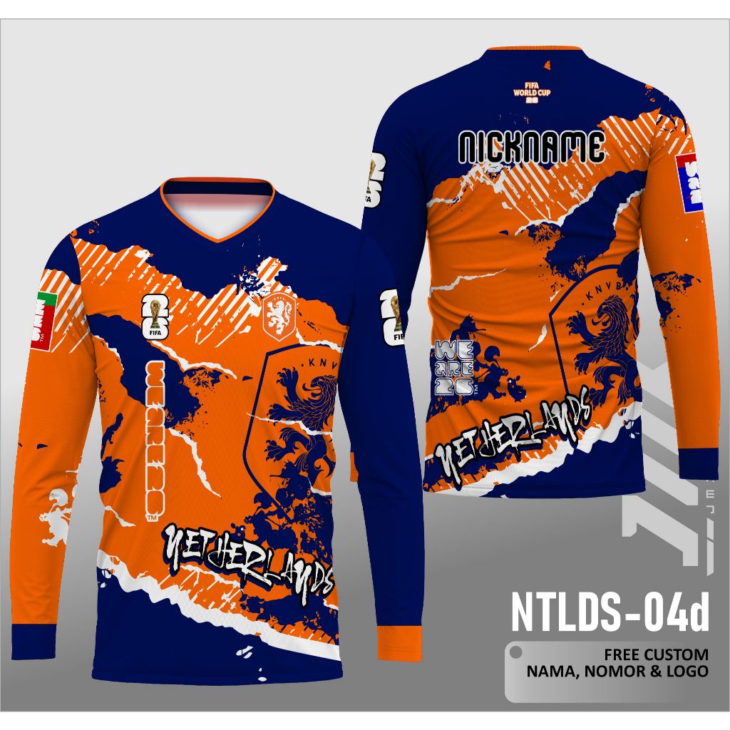 CAMO CAMO CAMO | เนเธอร์แลนด์ World Cup 2026 2027 2028 hut ri 81 82 83 84 แฟนเสื้อยืด netherlands/ne