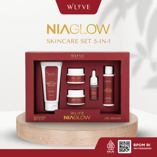 WLIVE  Nia Glow Brightening Bundle 5in1 (with BOX)