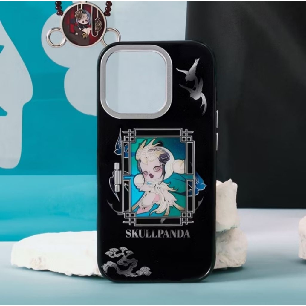 เคส Pop Mart Iphone 16Pro กระจก Skullpanda ของแท้