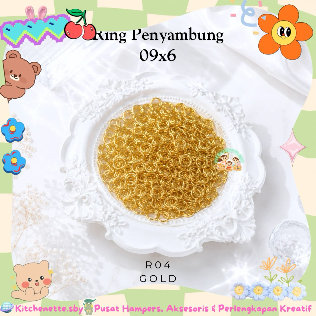 GANTUNGAN O-ring Connector ต่อ 50 PC 10x10 09x8 7x6 ห่วงกระโดดนิกเกิลทองแหวนเงินนิกเกิลเชื่อมต่อเปิด