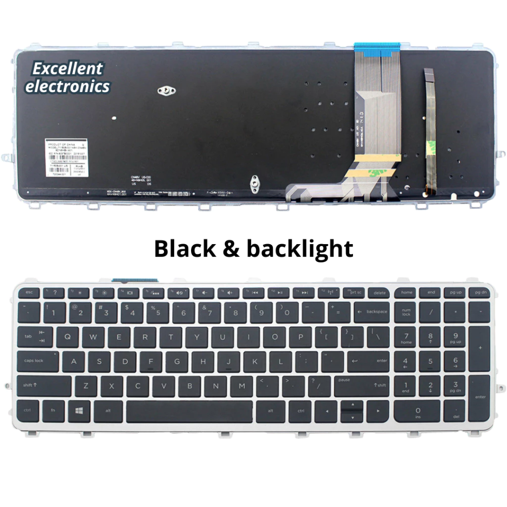 คีย์บอร์ด HP Envy M6-N113DX / M6-N010DX / M6-N012DX / M6-N015DX / M6-N138CA thumbnail 10