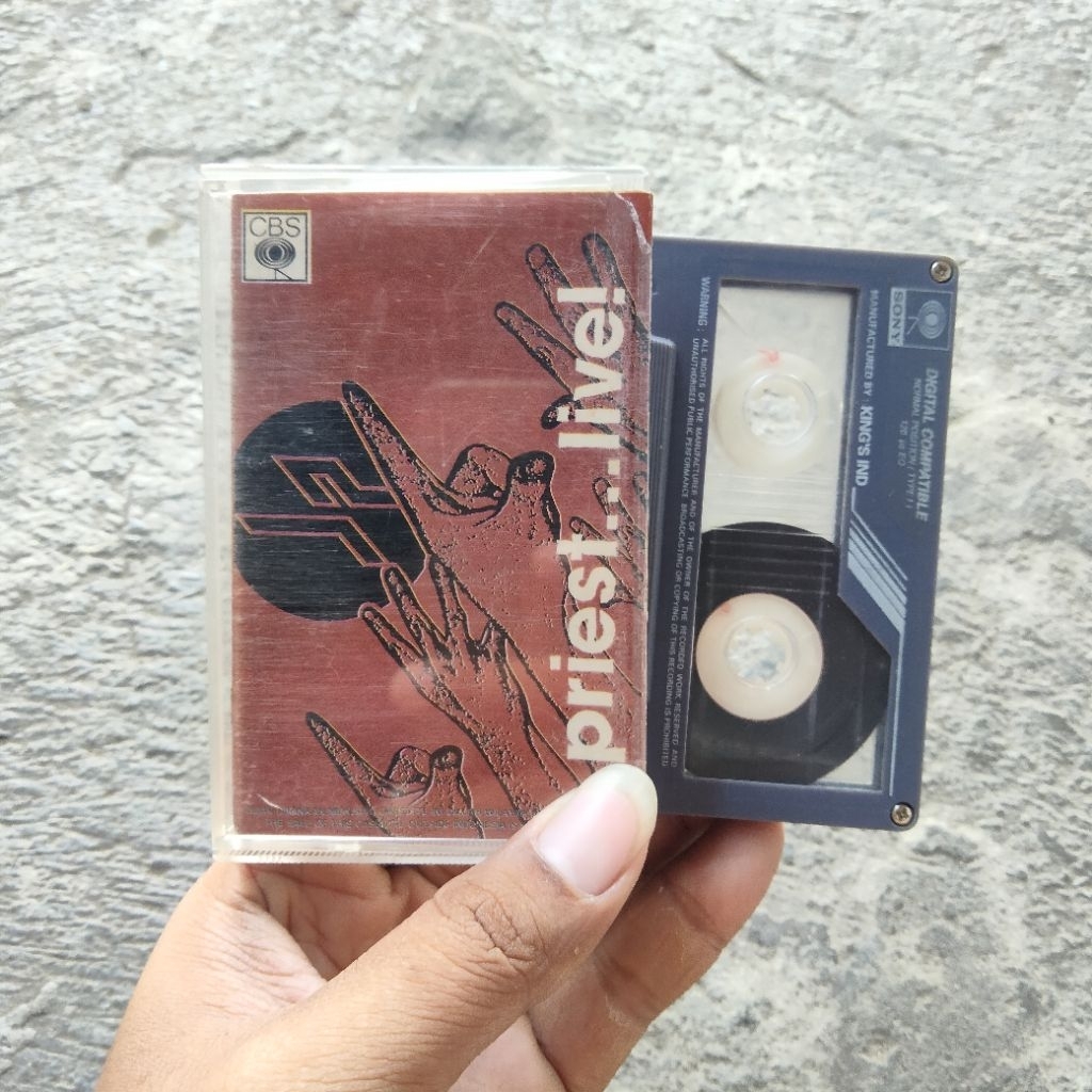 เทปคาสเซ็ท Judas Priest - Priest...สด!
