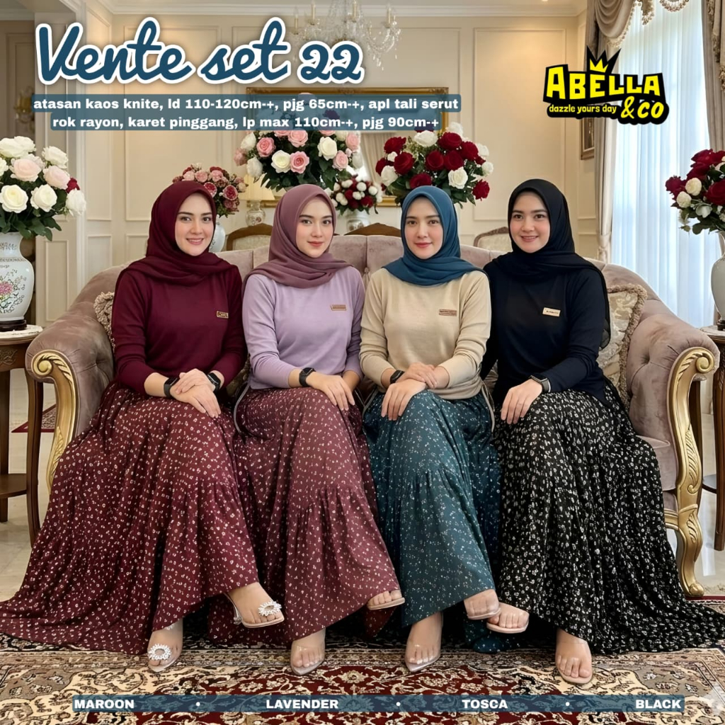 เสื้อผ้าผู้หญิง HQ VENTE SET 22 จาก AbELLA FASHION STORE