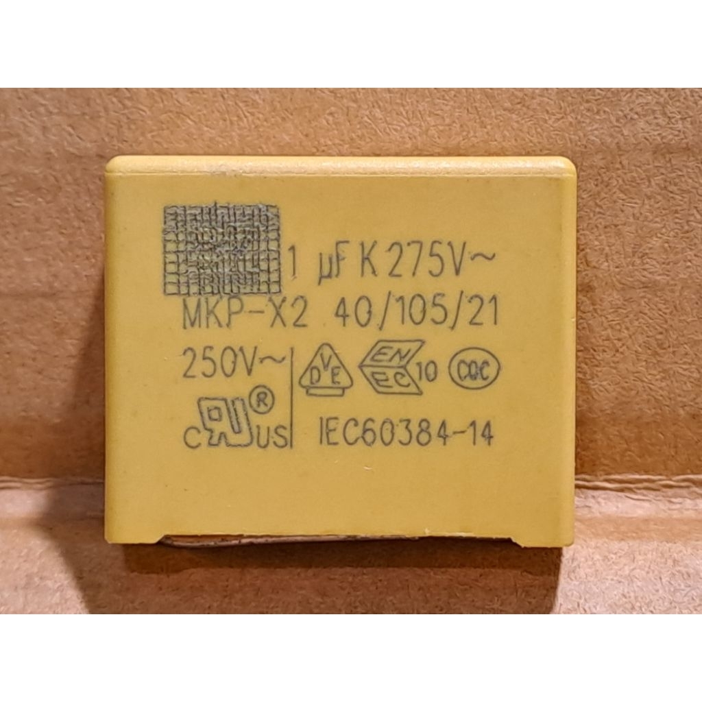 MKP 1uf (150) 275 Vac Box Capacitor คุณภาพดี * *.
