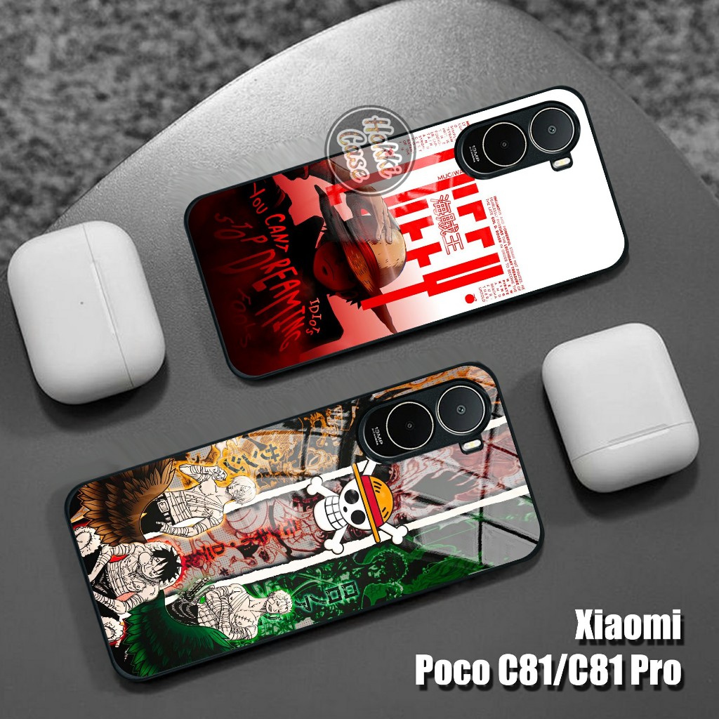 Poco C81 C81 Pro One Piece Case - Poco C81 Pro C81 Glass Softcase - Poco C81 Poco C81 Pro Case - Poc