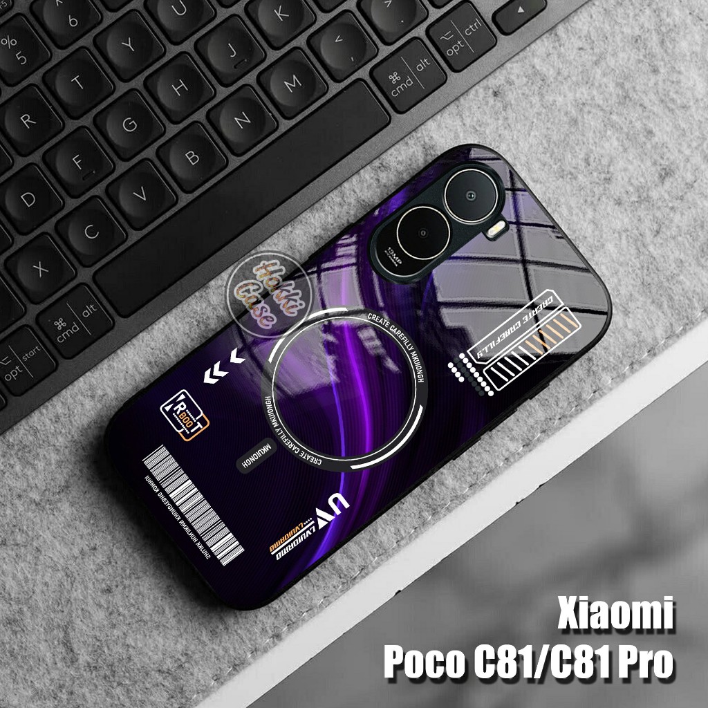 Poco C81 C81 Pro Case - Softcase Glass Poco C81 Pro C81 - Poco C81 Poco C81 Pro Case - Poco C81 Pro 