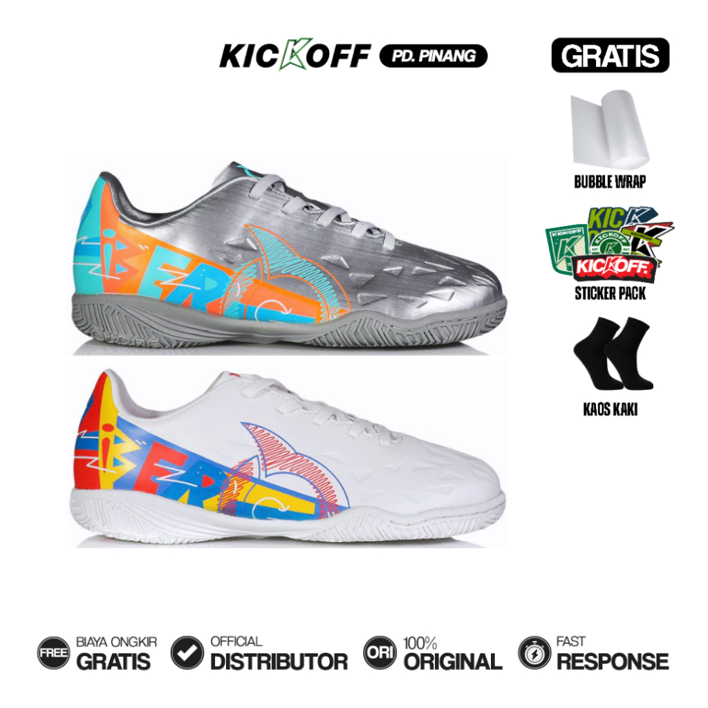 ORTUSEIGHT CATALYST LIBERTE V4 ใน JR KIDS FUTSAL รองเท้าฟรีถุงเท้า