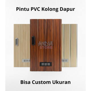 Pintu PVC Kolong Dapur Siap Pakai Bisa Custom