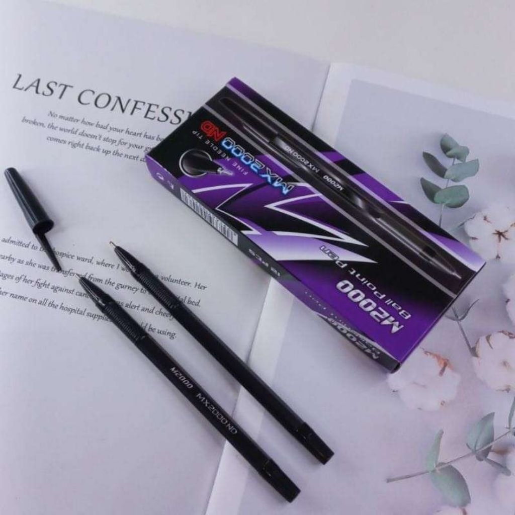 12 ชิ้น M2000 ปากกาเคลือบ 12 ชิ้น / MX2000 ND BALLPOINTS