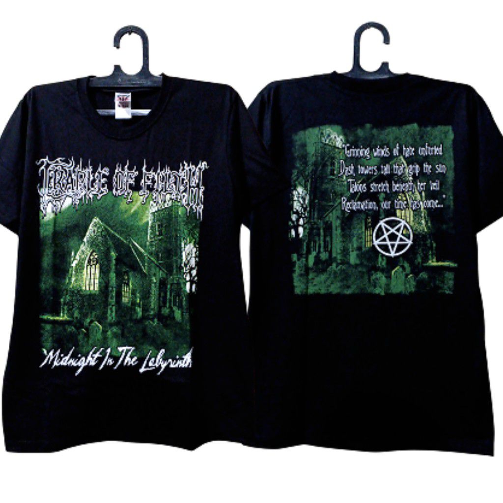 เสื้อยืด CRADLE OF FILTH | | สร้าง 24ส