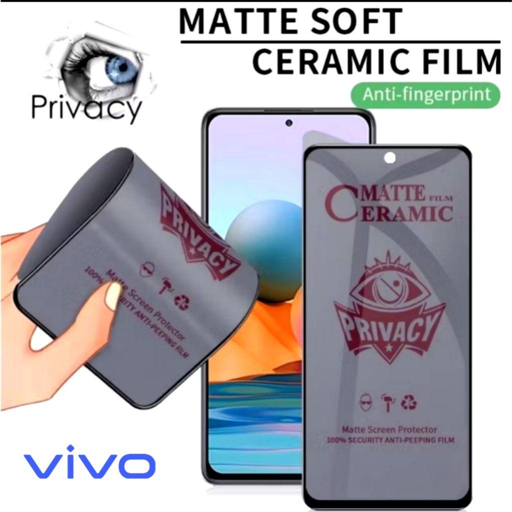 LAYAR เซรามิค matte spy vivo Y19S 4G Y19S Pro Y19 5G Y19S 5G Y19S GT 5G Y19 2019 Y27 Y27S Y27 5G Y28