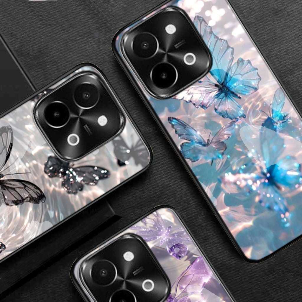 HP Softcase Glass Motif FIND CASE - VIVO Y28 4G - เคส VIVO Y28 4G ล่าสุด - เคสโทรศัพท์ VIVO Y28 4G -