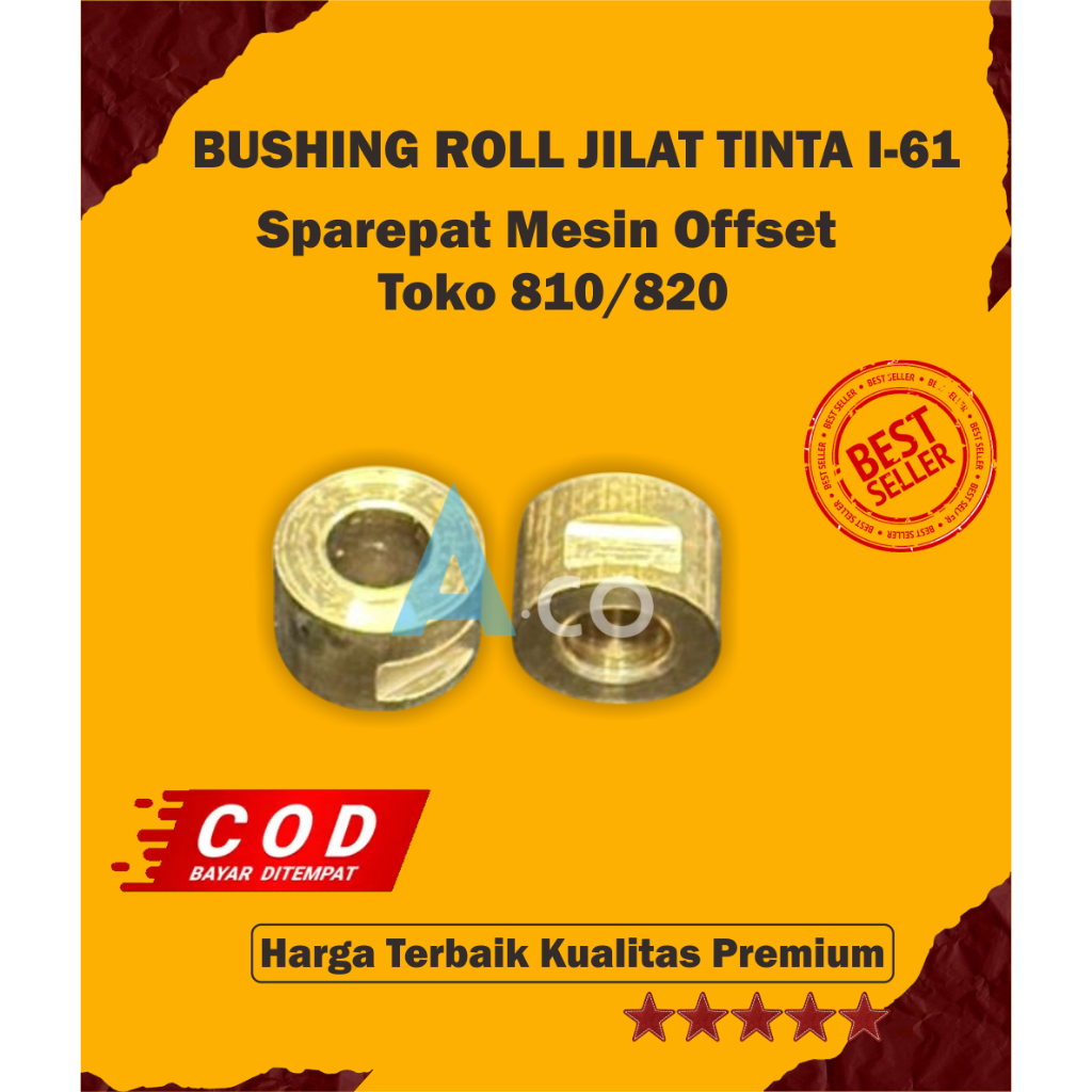 MESIN Bushing Roll Lick Ink I-61 Offset Printing Machine อะไหล่ Shop 810 820 /ชุด