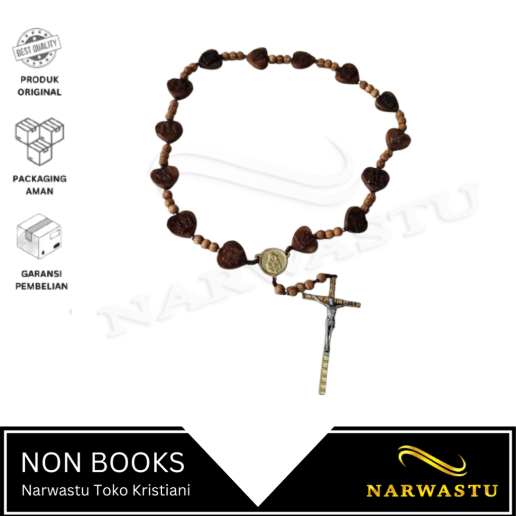 NARWASTU - ลูกประคําถนนไขว้ไม้ - VLT270