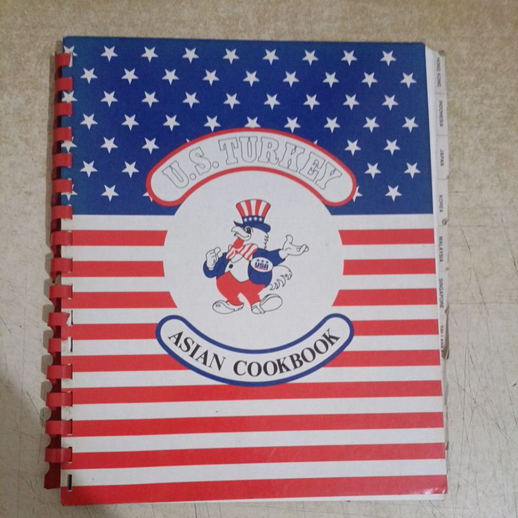 US Book TURKEY ASIAN COOKBOOK