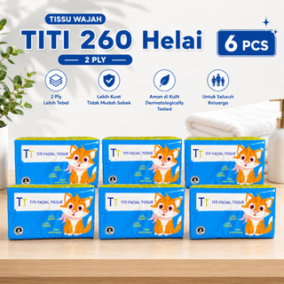 PROMO TISU TITI 260HELAI PAKET 6 PCS