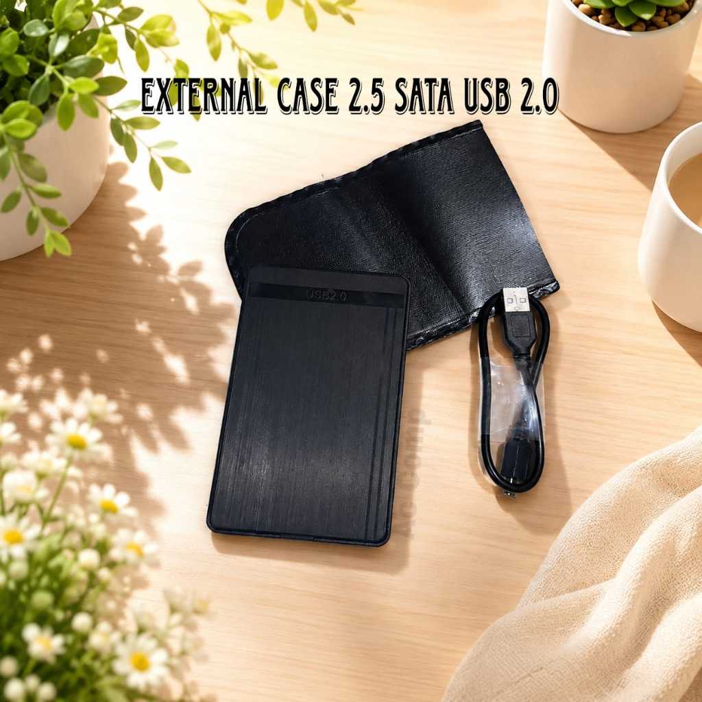 เคสภายนอก HDD 2.5 Sata USB 2.0 - ปลอก Harddisk 2.5 Sata