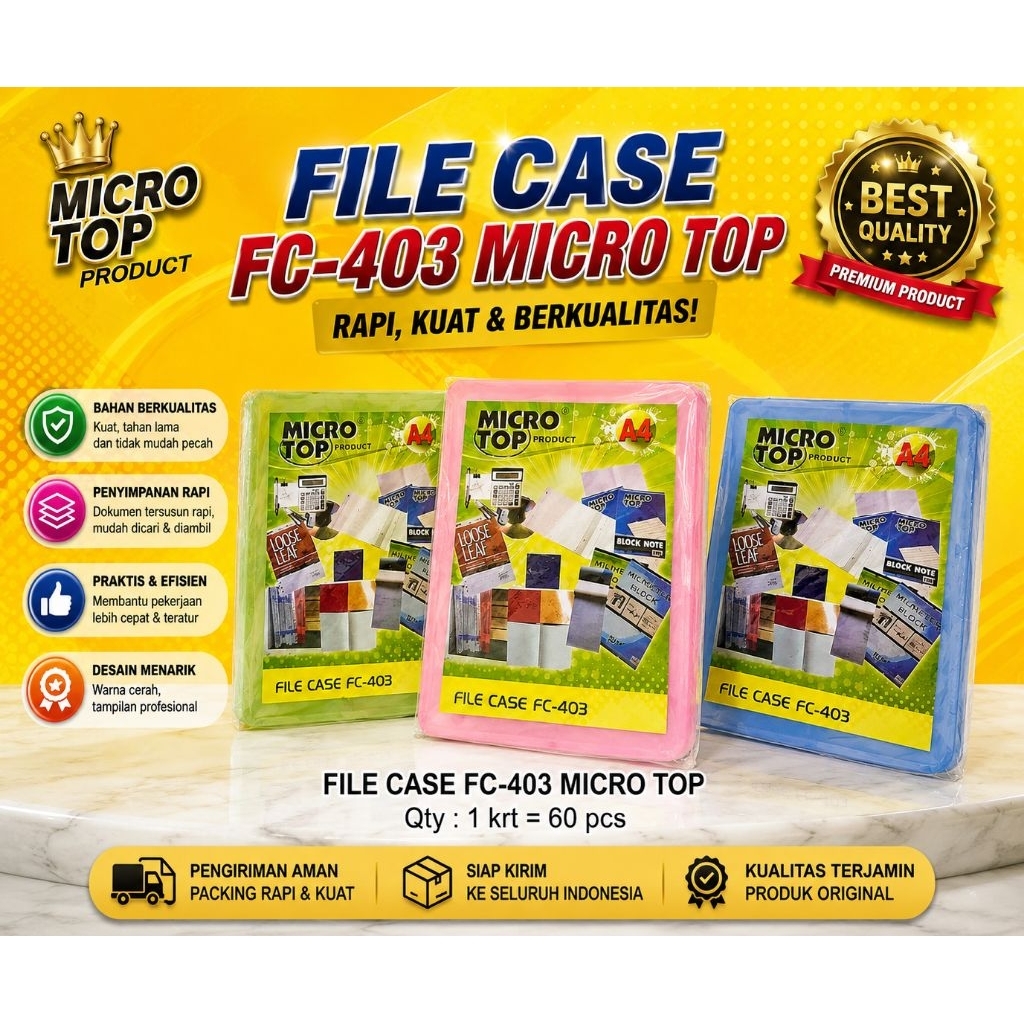 FILE CASE FC-403 MICRO TOP