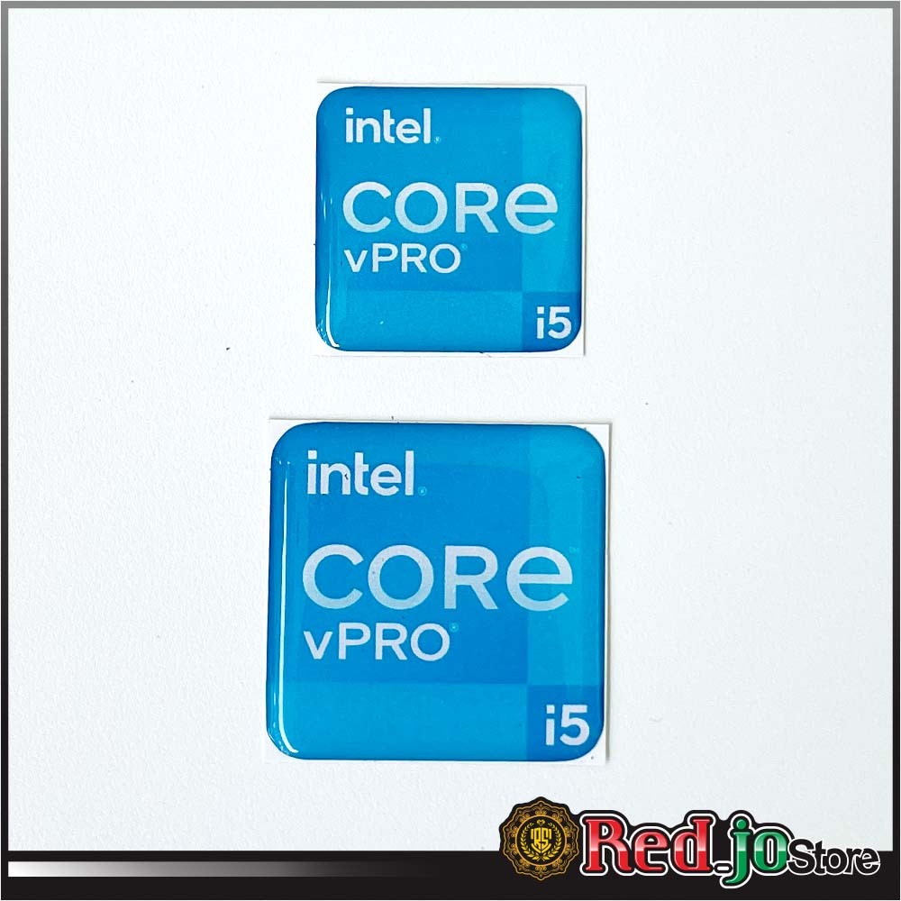 INTEL CORE i5 vPRO 2020 สติ๊กเกอร์ลายนูนสําหรับแล็ปท็อปและพีซี
