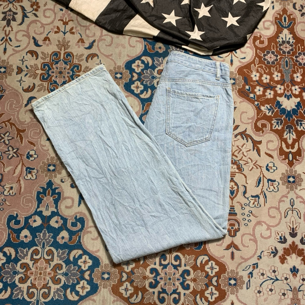 LIGHT BLUE JEANS SP40 BAGGY FIT