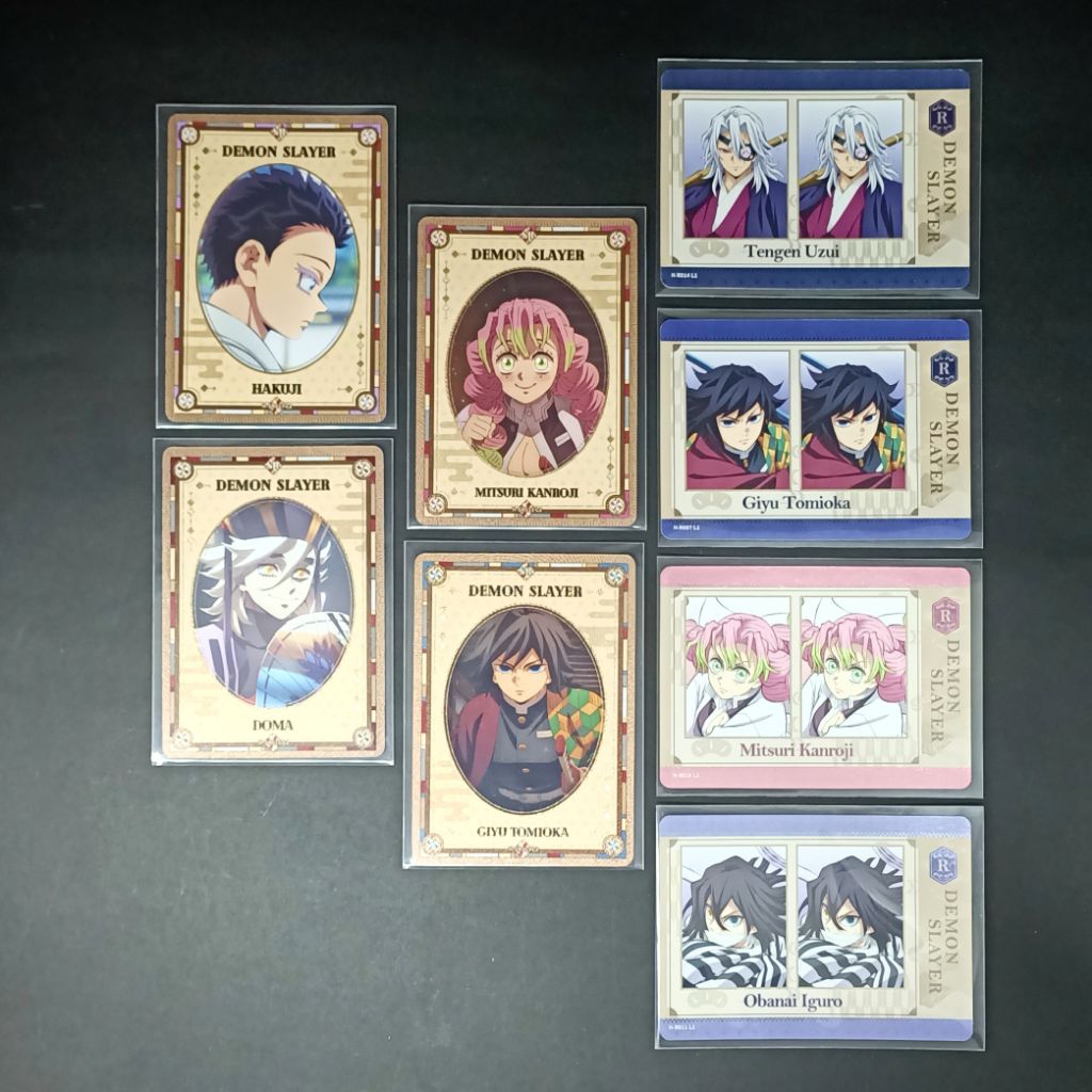 [OFFICIAL] การ์ด Demon Slayer Kayou: Giyu, Tengen, Mitsuri, Obanai, Douma, Hakuji