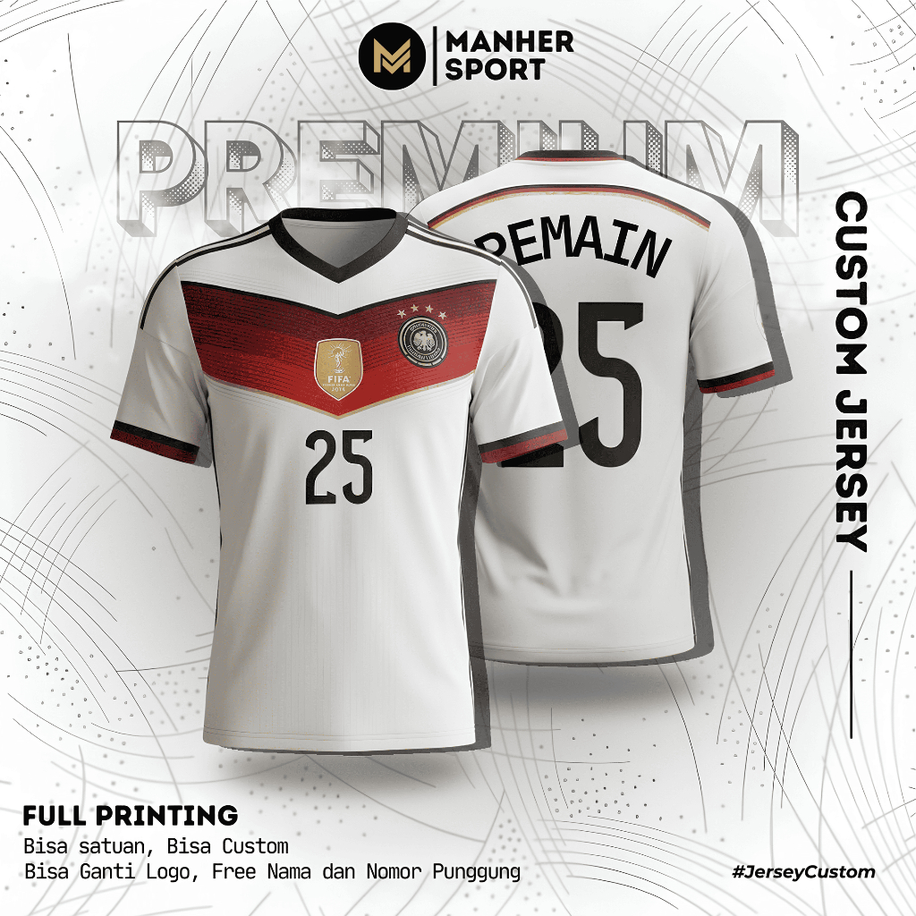 GERMANY JERSEY 2014 HOME