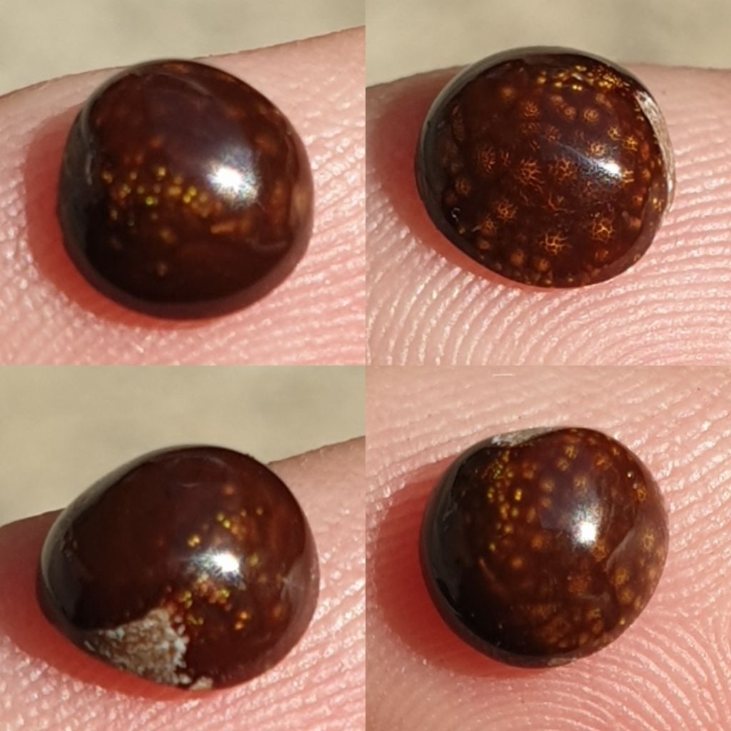 NATURAL FIRE AGATE STONE