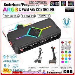 HUB FAN ARGB 8 PORT-05639