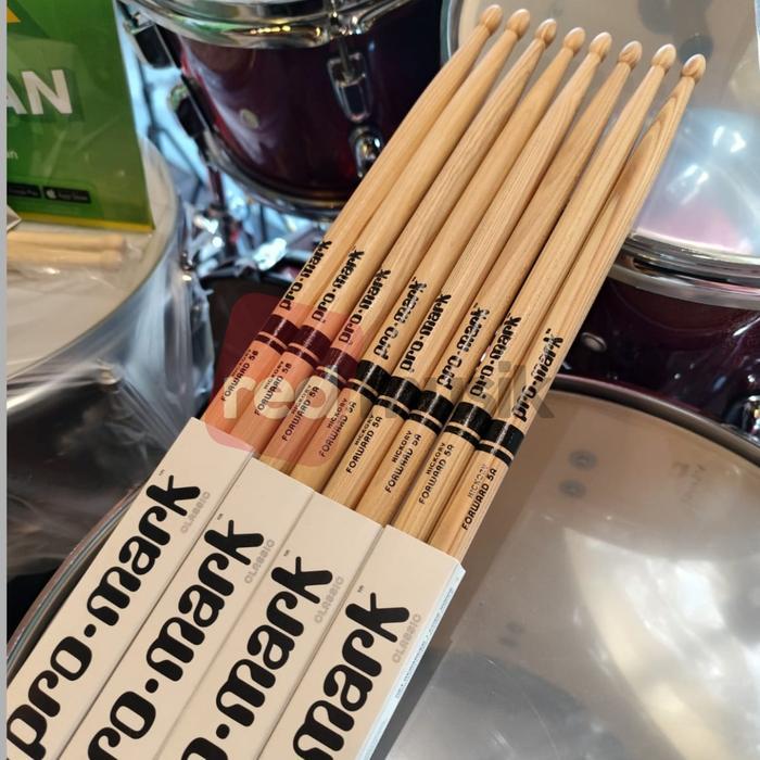 ดรัมสติ๊ก PROMARK HICKORY FORWARD 5A 5B