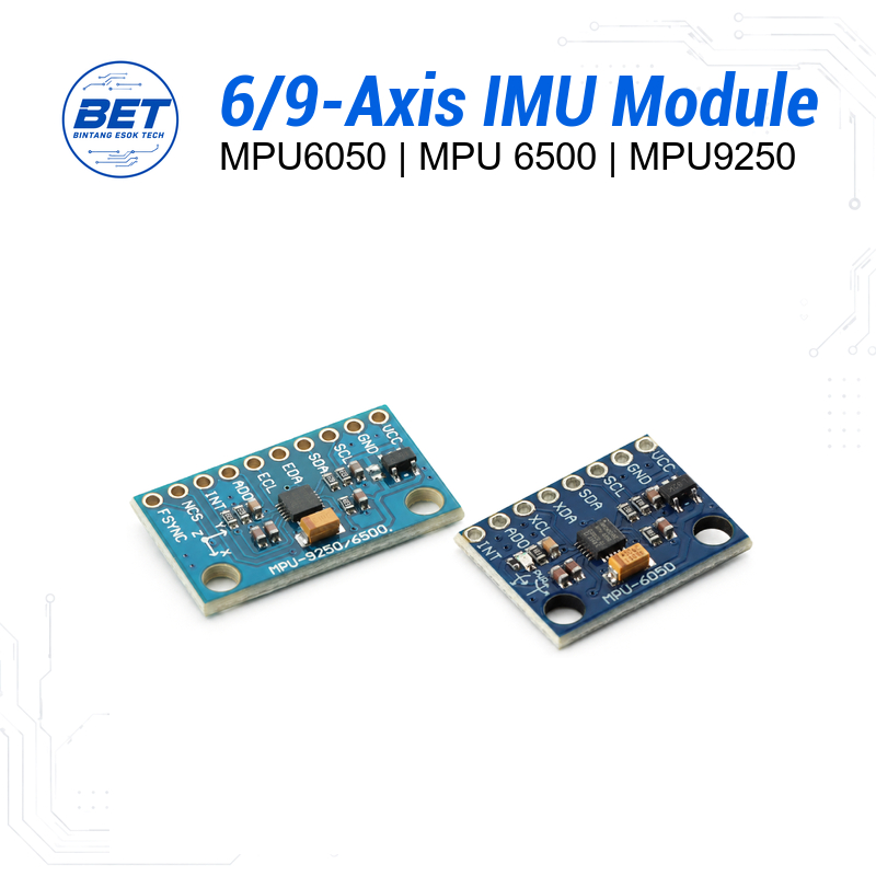MPU6050 MPU6500 MPU9250 IMU 6 แกน 9 แกน 6DOF 9DOF Gyroscope Accelerometer โมดูล I2C SPI สําหรับ Ardu