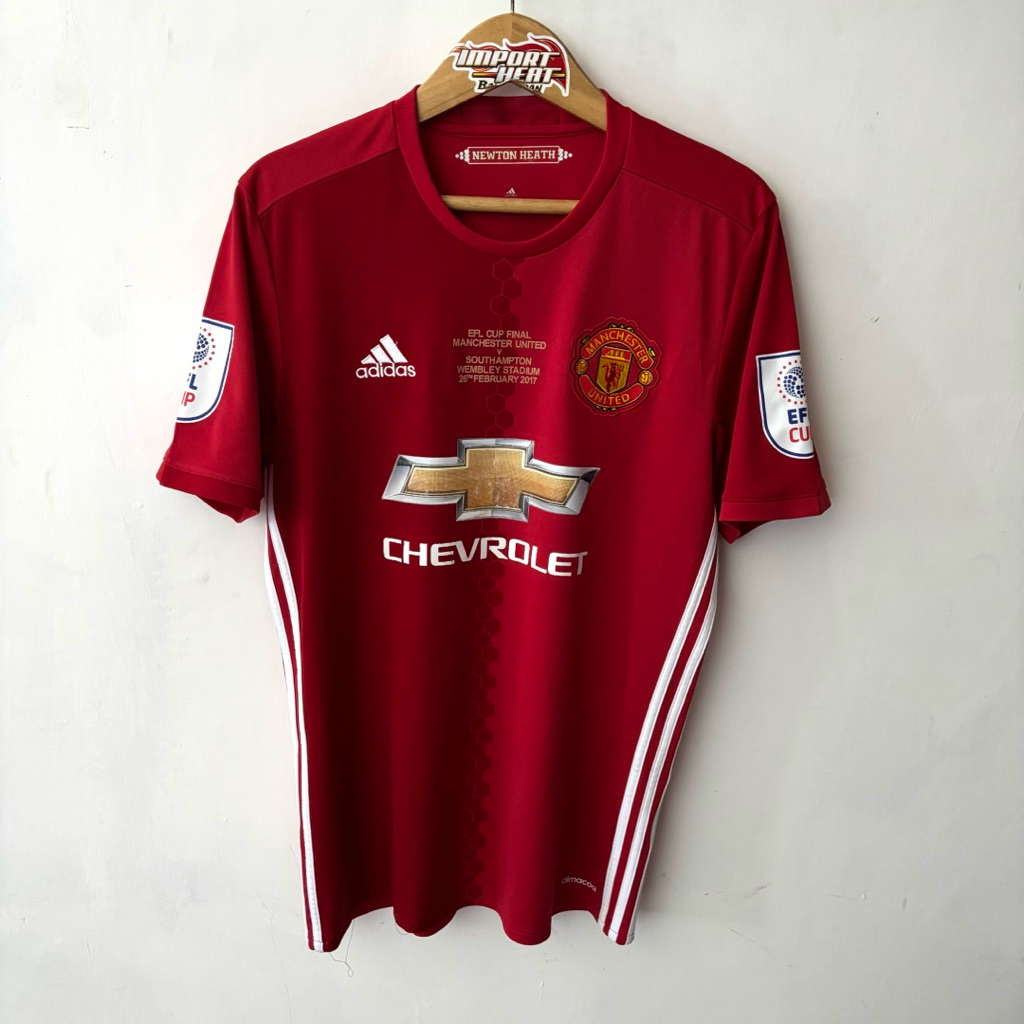 เสื้อแข่งแมนเชสเตอร์ยูไนเต็ด EFL Cup 2017 Ibrahimovic ดั้งเดิม