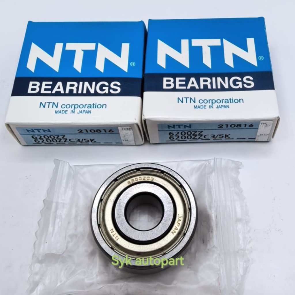 BEARING 6200ZZ NT BEARING IRON CAP 6200 ZZ NT 10x30x9MM