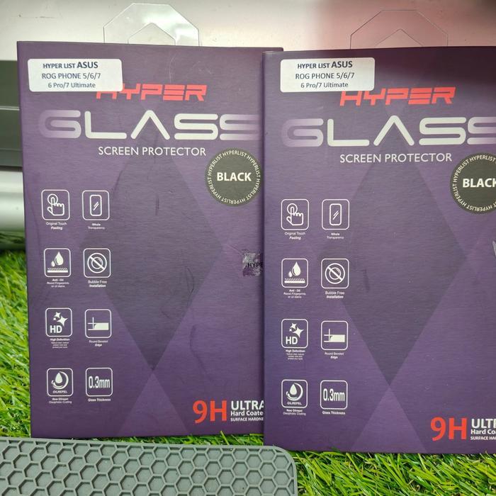 Asus Rog Phone 7 กระจกนิรภัยแบบเต็มหน้าจอการ์ด ไฮเปอร์