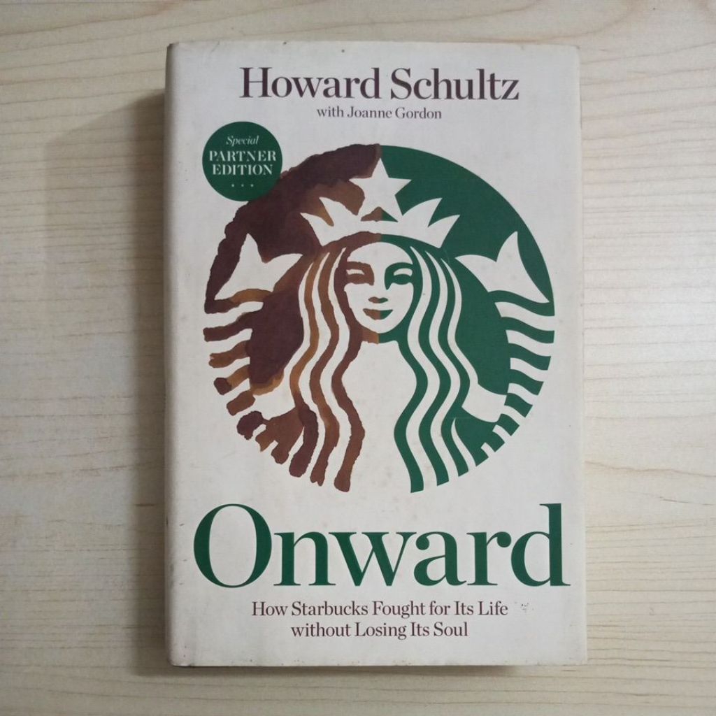 หนังสือ ONWARD โดย HOWARD SCHULTZ