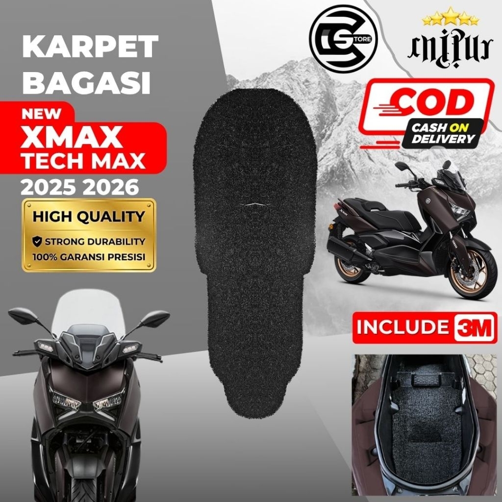 XMAX 250 TECHMAX / XMAX 2025 TECHMAX / XMAX 250 / XMAX Tech Max / XMAX 2025 พรมท้ายรถ