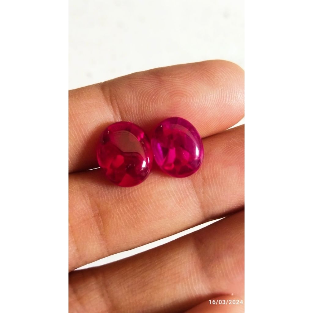 RUBI Ruby พลอยแล็บสร้างคอรันดัม/แสง 9 skl moh