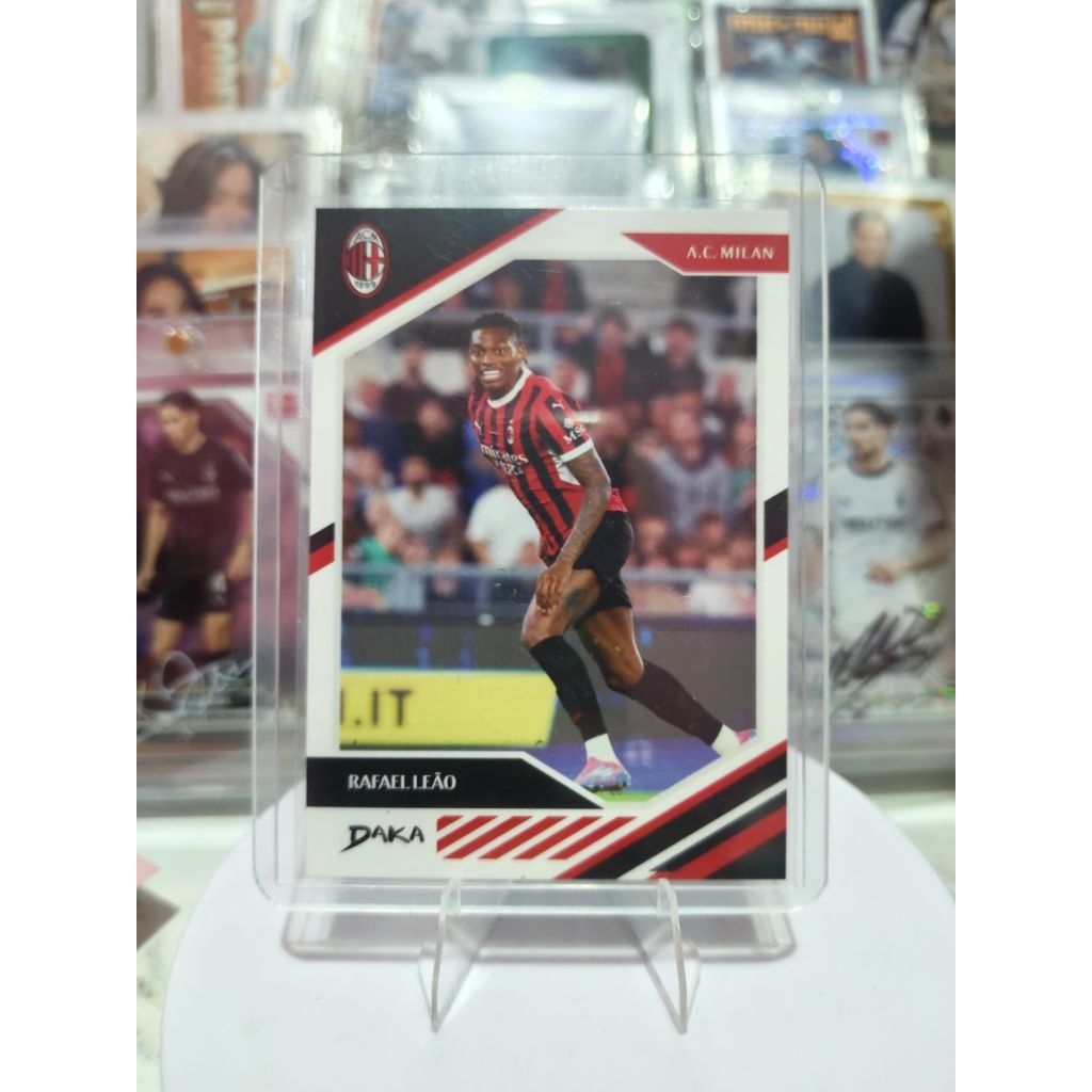 การ์ดฟุตบอล Daka AC Milan Rafael Leao ดั้งเดิม