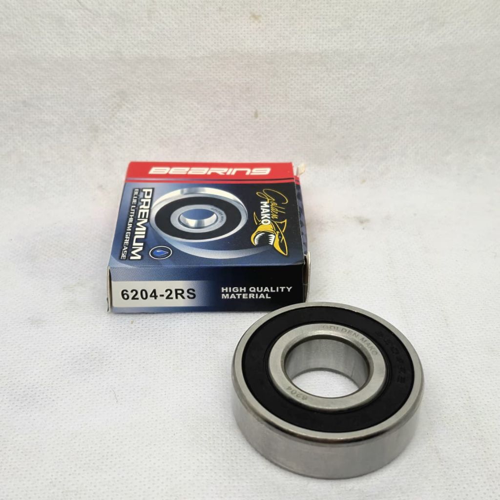 BEARING 6204 2RS ORIGINAL GOLDEN MAKO