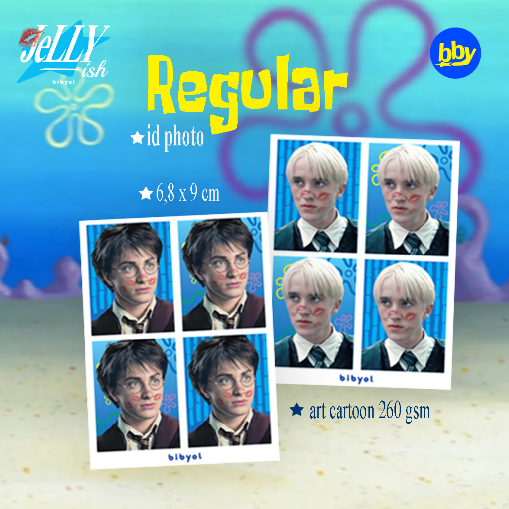 Harry Potter Draco Malfoy ID Photo fanmade unofficial bibyol