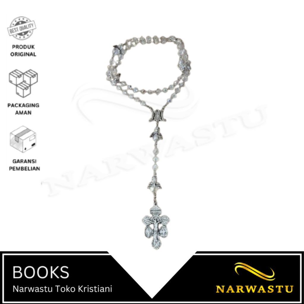 NARWASTU - ลูกประคําคริสตัล Angel DBK - VLT293