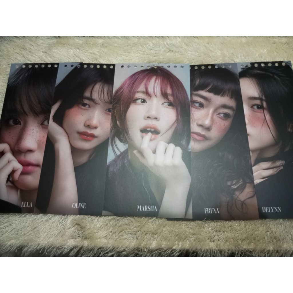 JKT48 2026 FRCKLESS MEMBER TEAM DREAM CALENDAR CUT/ONE PAPER HAS TWO PHOTOS