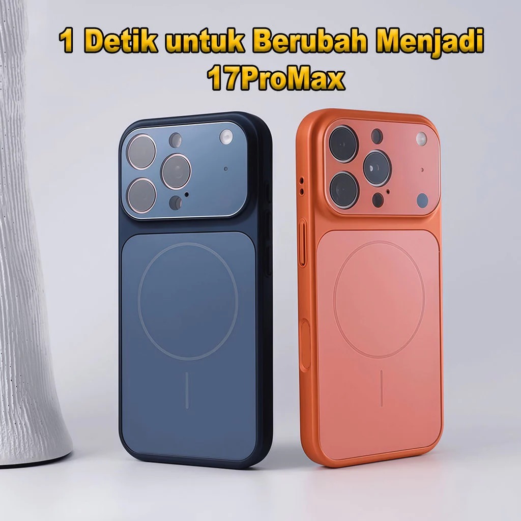 เคส IPHONE MAGSAFE TRANSFORM TO IPHONE 17 PRO สําหรับ IPHONE 12 13 14 15 16 17 AIR PRO MAX