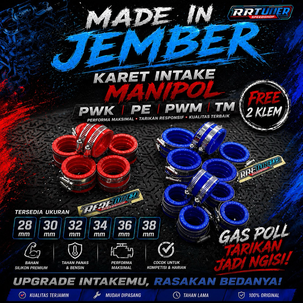 INTAAKE MANIPOL PWK PE PWM TM 28 30 32 34 36 38 KAREP MANIPOL PE PWK 28 30 32 34 36 35 38