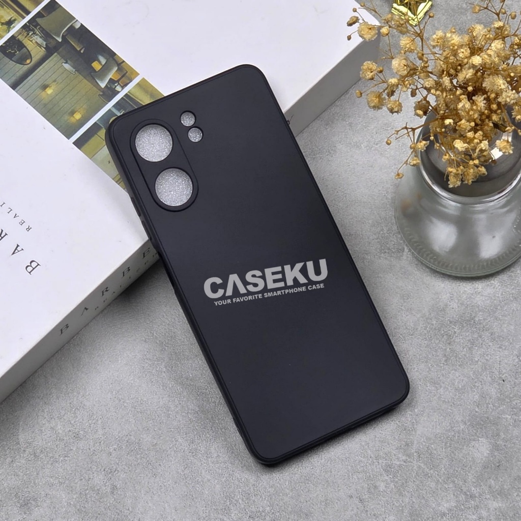 Poco F8 Pro Poco F8 Ultra Softcase Macaron Square Black / Case Square Edge Case Poco F8 Pro Poco F8 