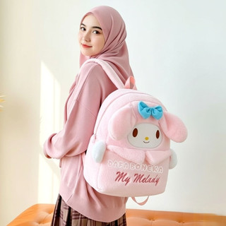 TAS RANSEL SANRIO KERAH KALAKTER LUCU RUANG SIMPAN BESAR