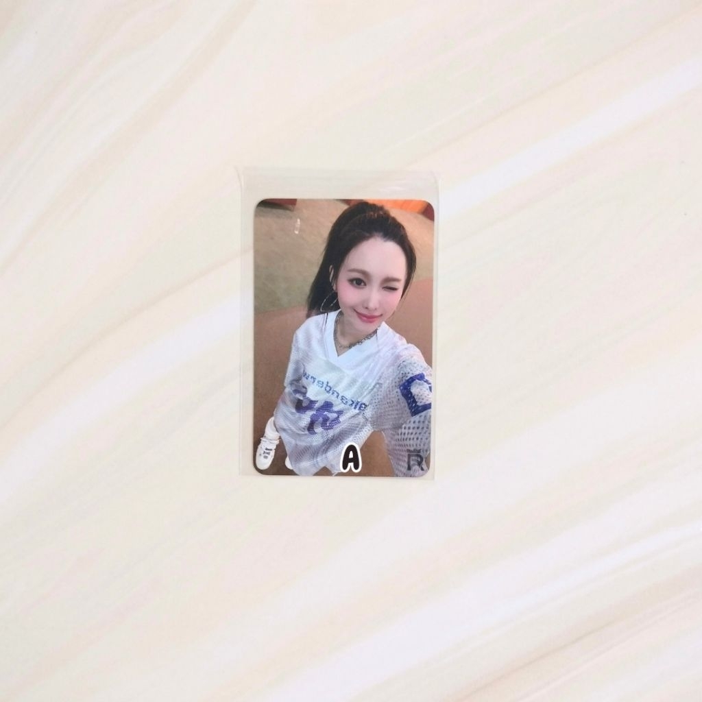 Primrose Official Photocard Rainie Nahyun Ruby Hayun อัลบั้มขโมย Yeum Heart Revival Laffy Taffy Poca
