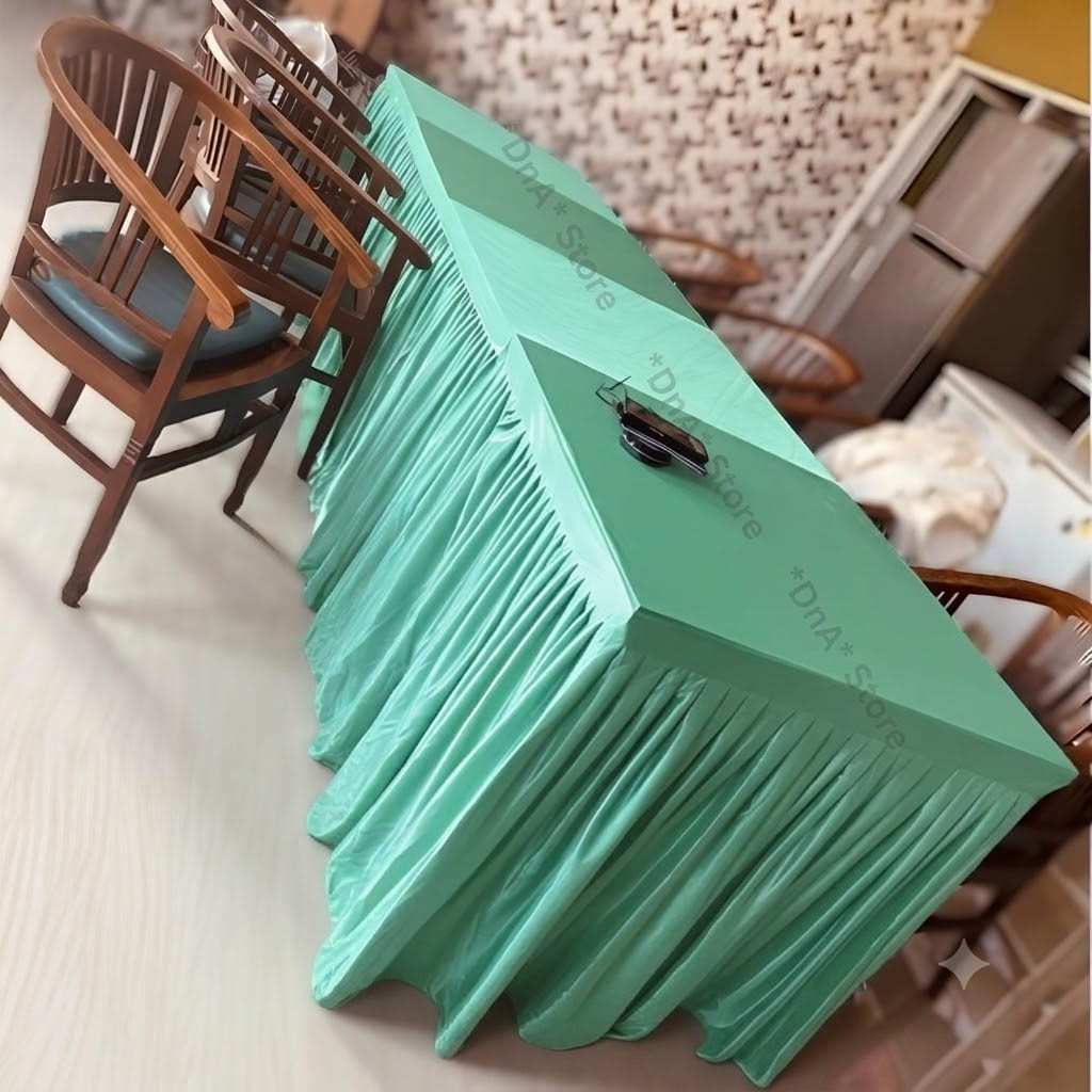 ผ้าคลุมโต๊ะ ขนาด 80 x 80 x 75 ซม. (L x W x H)