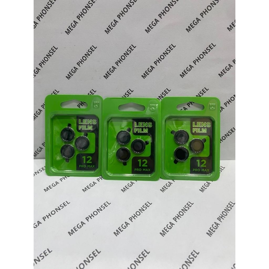 ฟิล์มกันรอยกล้อง 1PH0N3 12 PR0 M4X สีดํา