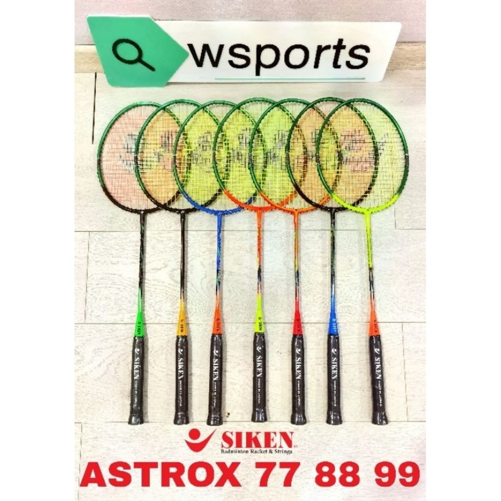 ไม้แบดมินตัน SIKEN ASTROX 77 88 99 ดั้งเดิม